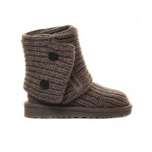 UGG Classic Cardy Knit grey youth 2